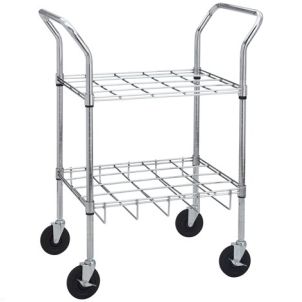 Oxygen Cart for 12 E,D ,C , and M9 Cylinders | Drive Medical 18143