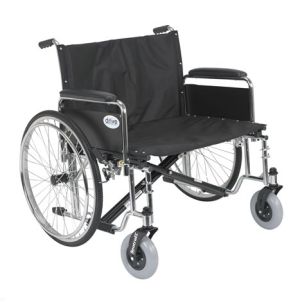 Sentra EC Heavy Duty Extra Wide Wheelchair Detachable Full Arms 