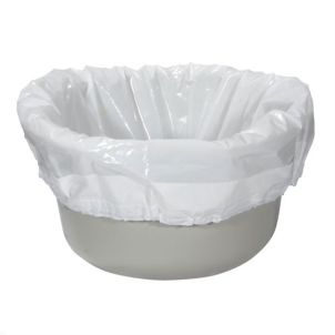 Case of 72 Biodegradable Commode Pail Liners 