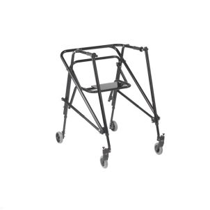 Extra Large Nimbo Rehab Posterior Posture Walker with Seat Wenzelite, Black