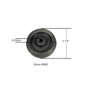  Drive Medical Scooter Anti Tipper Wheel | Bobcat, Daytona, Phoenix, and Scout S31026