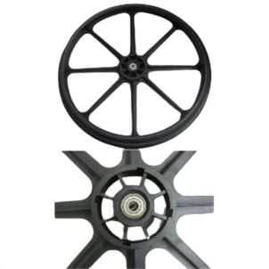 Nova Wheel, Pu, 24" For 5060, 5080, 5165s, 5185s, 5200s, 7160l, 7180l, 7200l Serial# Start With "hu, L"