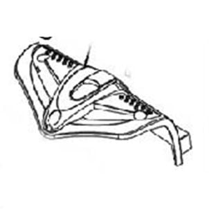 Scout DST 4 Front Shroud Drive Medical C08-069-06100
