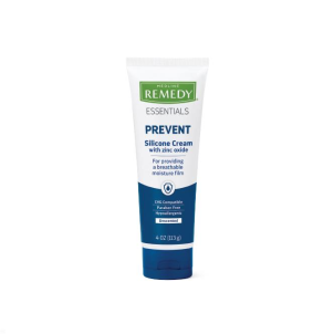 Case of Remedy Essentials Silicone Cream with Zinc Oxide, 4-oz. Tube by Medline, MSC095420