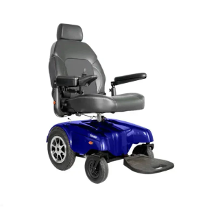 Blue Gemini Heavy Duty Power Wheelchair by Merits, P3017-SBMU