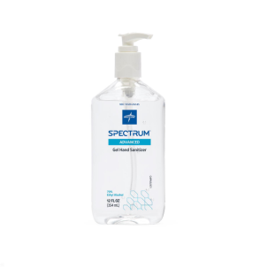 Hand Sanitizers, Spectrum Advanced Gel Hand Sanitizer by Medline, HH70G12NH