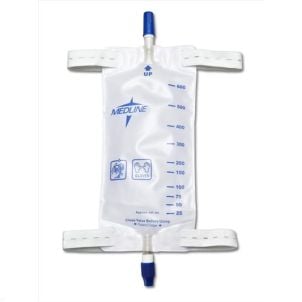 Set of 5 Medline Leg Bags with Twist Valve DYND12578H