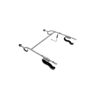 PrimeCare Bed 902 Wall Guard Gray Drive Medical SP01-PCB901WG (#14)