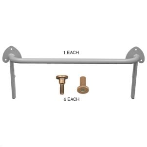 PrimeCare Bed 1752 Foot Board Mounting Bracket Drive Medical SP02-PPB1750-1712E (#9)