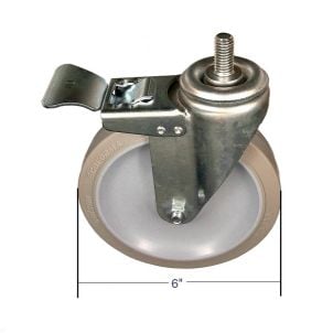 PrimeCare Bed 1752 Locking Casters Drive Medical SP02-UA18321520E (#11)