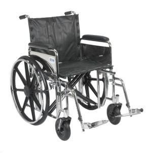 Sentra Extra Heavy Duty Wheelchair Detachable Full Arms 