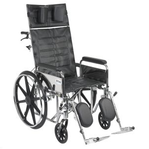 Sentra Reclining Wheelchair Detachable Full Arms 