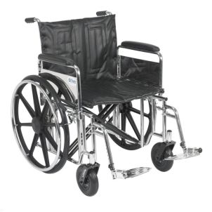Sentra Extra Heavy Duty Wheelchair Detachable Full Arms 