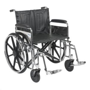 Sentra Extra Heavy Duty Wheelchair Detachable Full Arms 