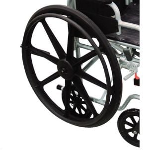 Black Wheelchair Handrim for Viper, Cirrus, Polyfly, Sentra Drive Medical STDS004012