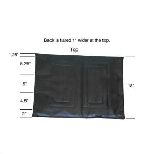 Back Upholstery for Sentra EC Wheelchair 22 Inch Wide STDS1S2632