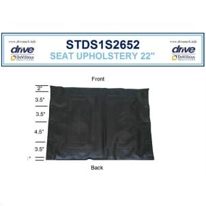 Seat Upholstery for Sentra EC Wheelchair 22 Inch Drive