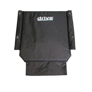Viper Wheelchair Back Upholstery 20" x 18" STDS2361BLK Drive Medical.