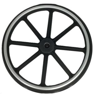 24" Wheelchair Wheel Poly Fly by Drive Medical STDS2A1600