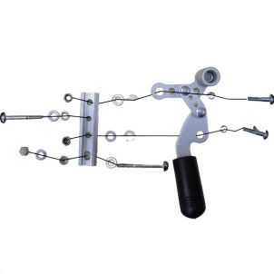 Fly-Lite Transport Chair Brake Assembly, Right Drive Medical STDS2A184R