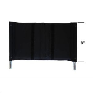 16" Viper Wheelchair Headrest Assembly
