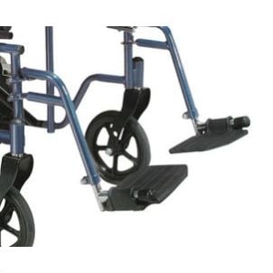 Footrest replacements for Drive Transport Chair, Blue stds2k305B