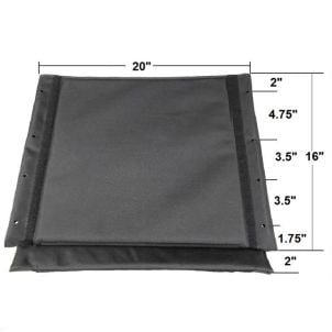 20" SeatUpholstery Cruiser III Wheelchair STDS3J2420-AD (Default)