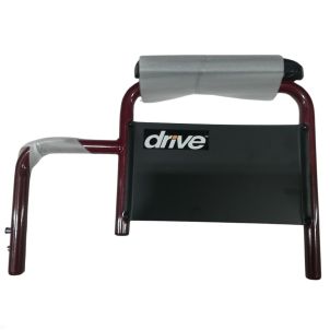 Left Arm Assembly For BARIATRIC STEEL TRANSPORT CHAIR(BTR22-R), Red STDS4S30LR