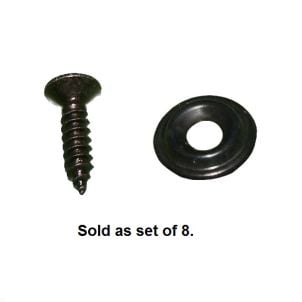 Back Upholstery Hardware Drive Medical, Set of 8 STDS5D5504