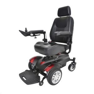 Titan X16 Front Wheel Power Wheelchair | Full Back Captain's Seat