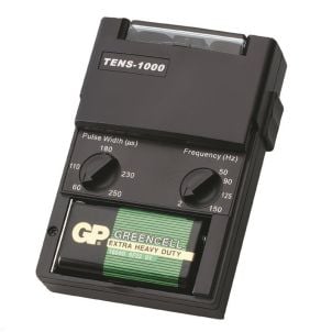 Black Plastic Deluxe TENS Units - Roscoe Medical