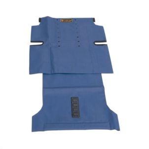 Blue Colored Upholstery Replacement for Trotter Mobility Chair, 16" Wenzelite