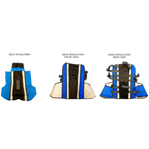 Trotter Replacement Cover, 18", Blue by Drive Medical, TR-R1802-JB