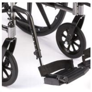 Replacement Footrest Assembly, Right, For Invacare Wheelchair