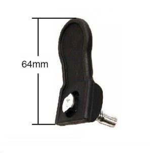 Back Release Lever for Deluxe Fly-Weight Aluminum Transport Chair Drive Medical TRB-1 (Default)