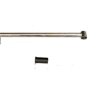 Silver Sport Recliner Rear Slide Tube 20” Drive Medical STDS4Y4798-20