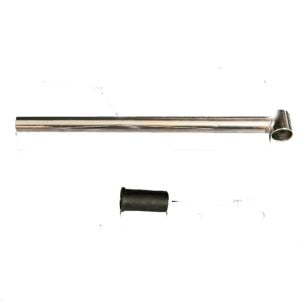 Silver Sport Recliner Front Slide Tube 16” & 18” Drive Medical STDS4Y4798
