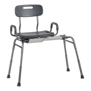 M+D 360 Transfer Bench, Gray by Drive Medical MD50200GR