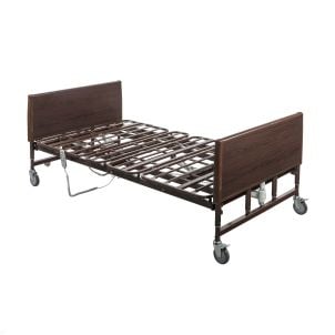 Lightweight Bariatric Full Electric Homecare Bed, 48" Width by Drive Medical 15302LW