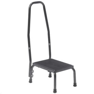Footstool with Handrail by Drive Medical