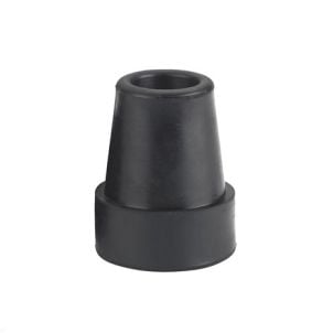 Single Drive Replacement Cane Tip, 3/4" Diameter, Black