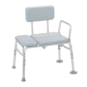Padded Seat Transfer Bench by Drive Medical