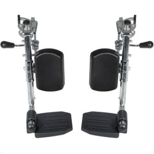 Junior Elevating Foot Rest,Tool Free, for Viper Wheelchair JLELR-TF