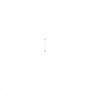 WALL GRAB BAR 16 INCH WHITE WALL GRAB BAR- 16in. WITH IVORY POWDER COATING by Nova