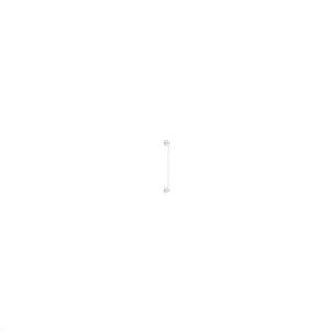 WALL GRAB BAR 18 INCH WHITE WALL GRAB BAR- 18in. WITH IVORY POWDER COATING by Nova