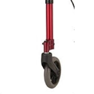 Nova Red Right Front Leg Ext. W, 5in. Wheel