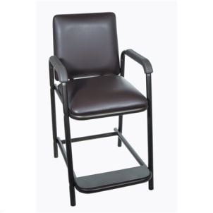Hip High Chair with Padded Seat by Drive Medical, Brown 17100-bv