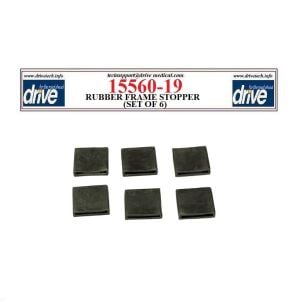 Competitor Bed Rubber Frame Stopper, Set of 6 Replacement Drive Medical 15560-19