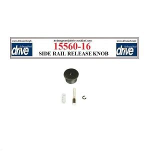 Competitor Bed Release Knob For Side Rail Receiver, Set Of 2 Replacement Drive Medical 15560-16