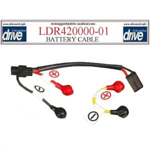Cobalt Power Chair Battery Cable Drive Medical LDR420000-01